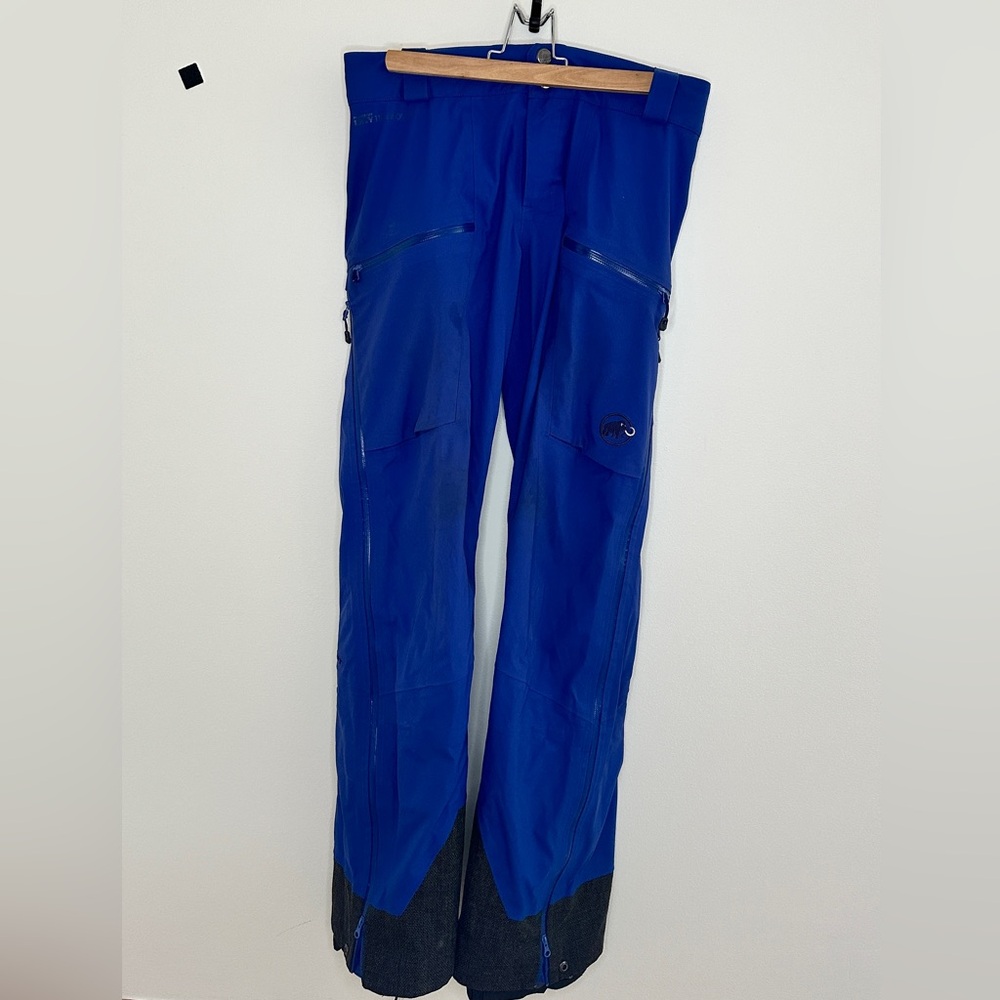 Mammut Ski Pants – Men’s Size Small Royal Blue (No Liner)